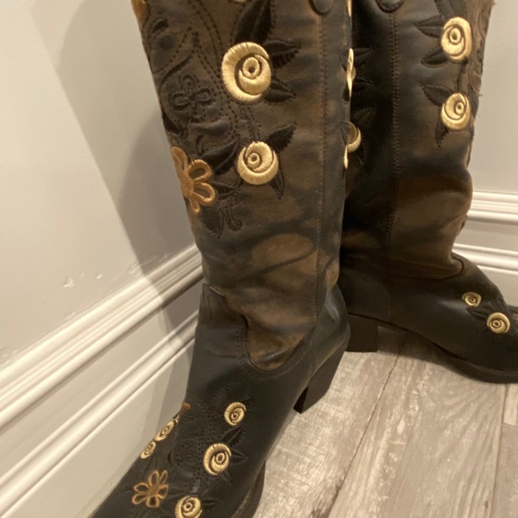 Dallas Texas Bouti, Pointed toe woman cowboy boots - Picture 6 of 12